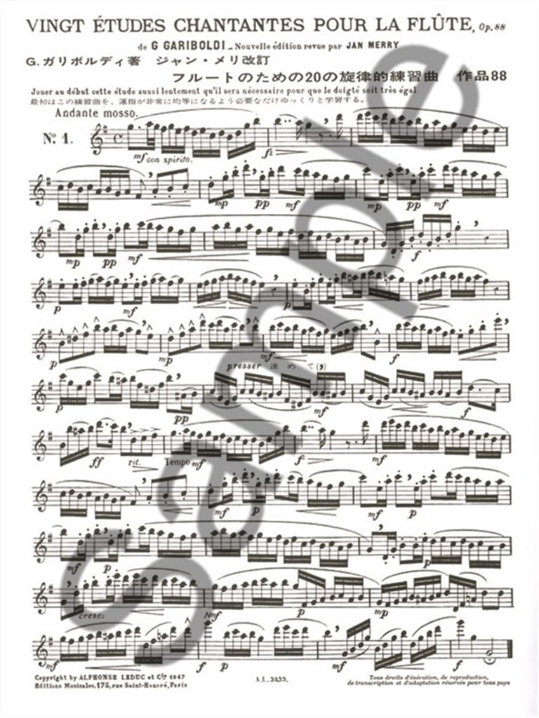 Etudes Chantantes(20) Op.88